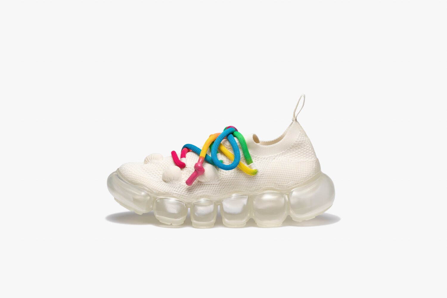 JEWELRY×Bernhard Willhelm 5knobs rainbow trainer 63,000円(オフホワイト／クリアー)