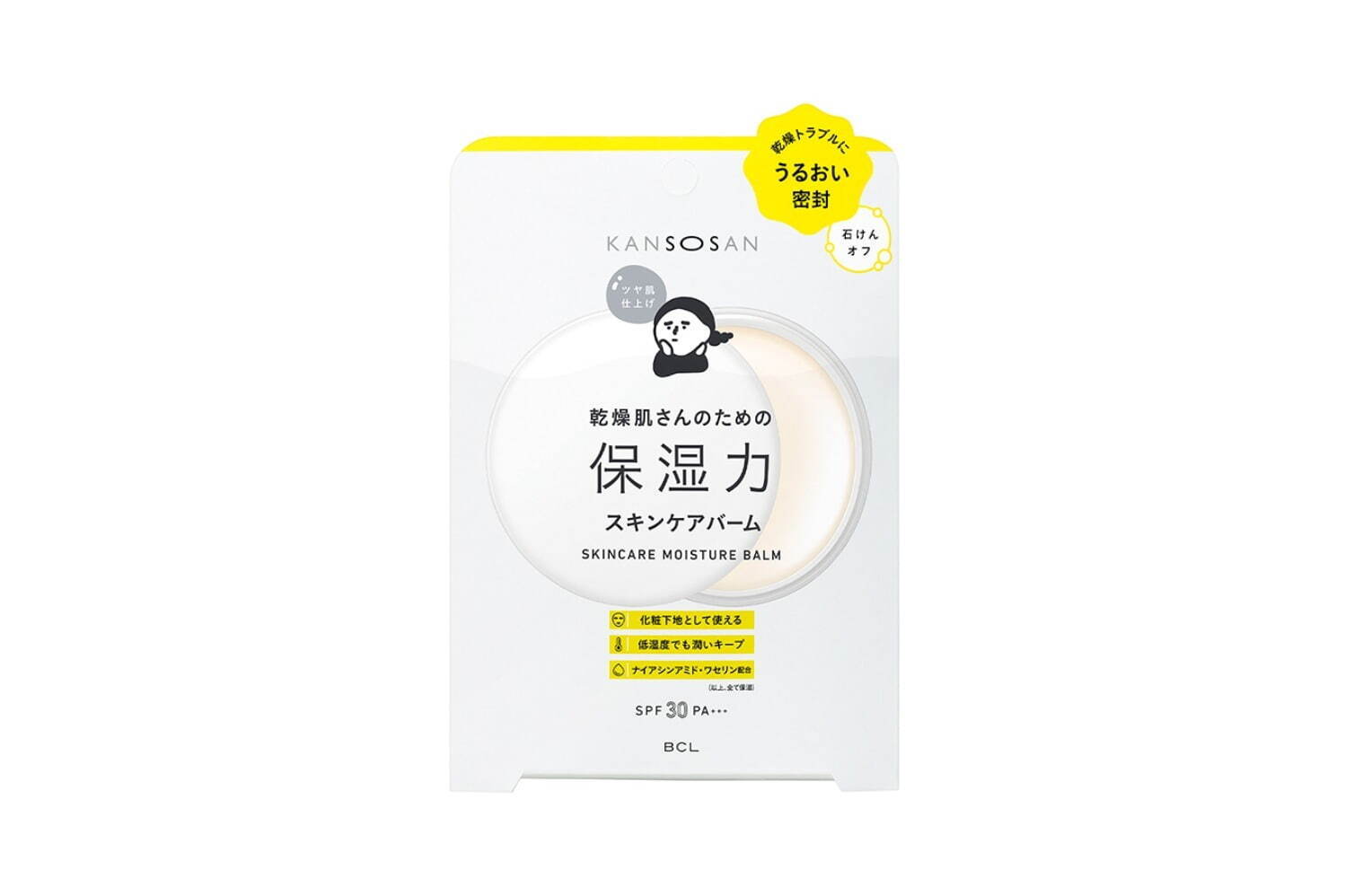 乾燥さん 保湿力スキンケアバーム 17g SPF30 PA+++ 1,650円＜新製品＞