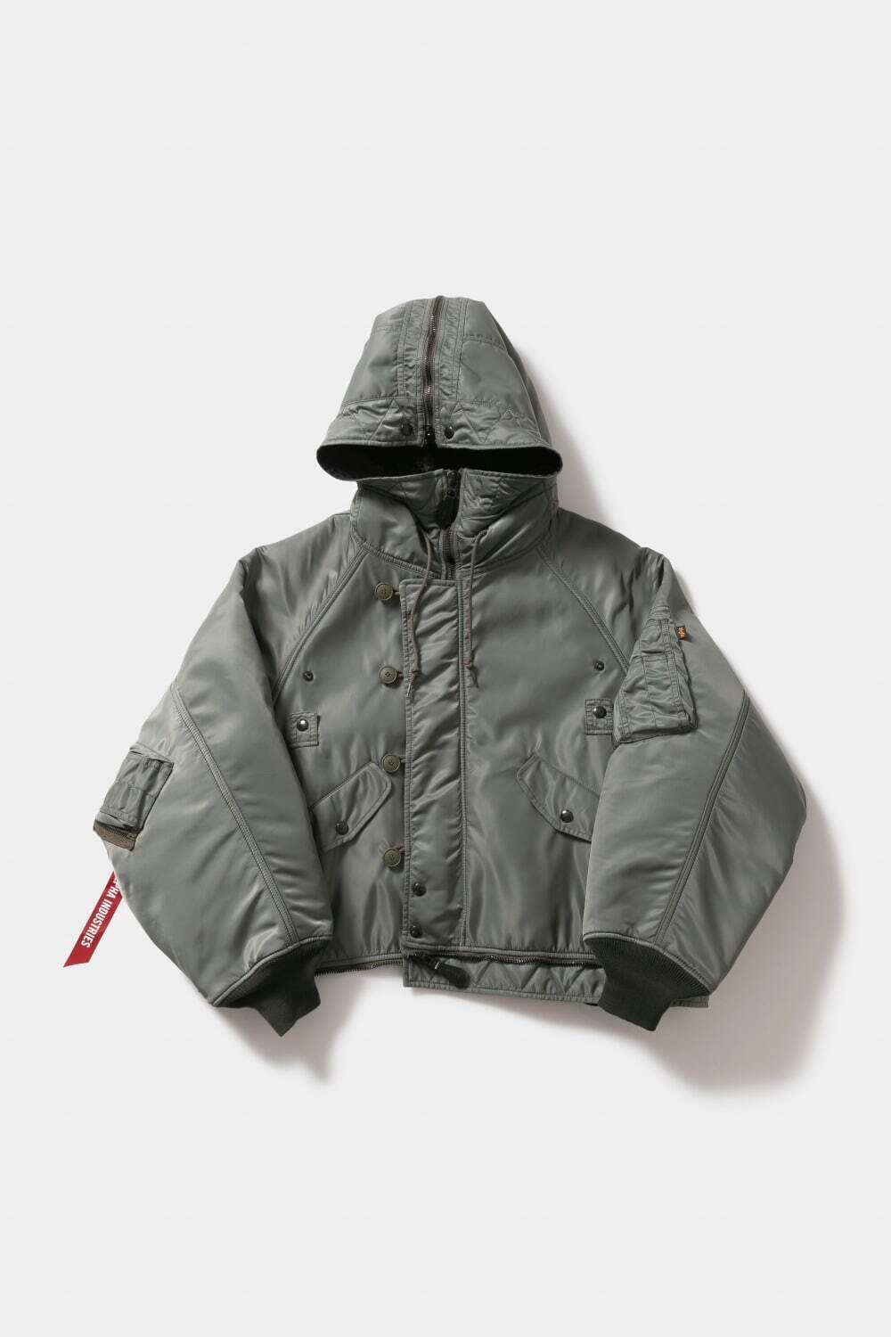 Alpha double-end nylon flight jacket 99,000円