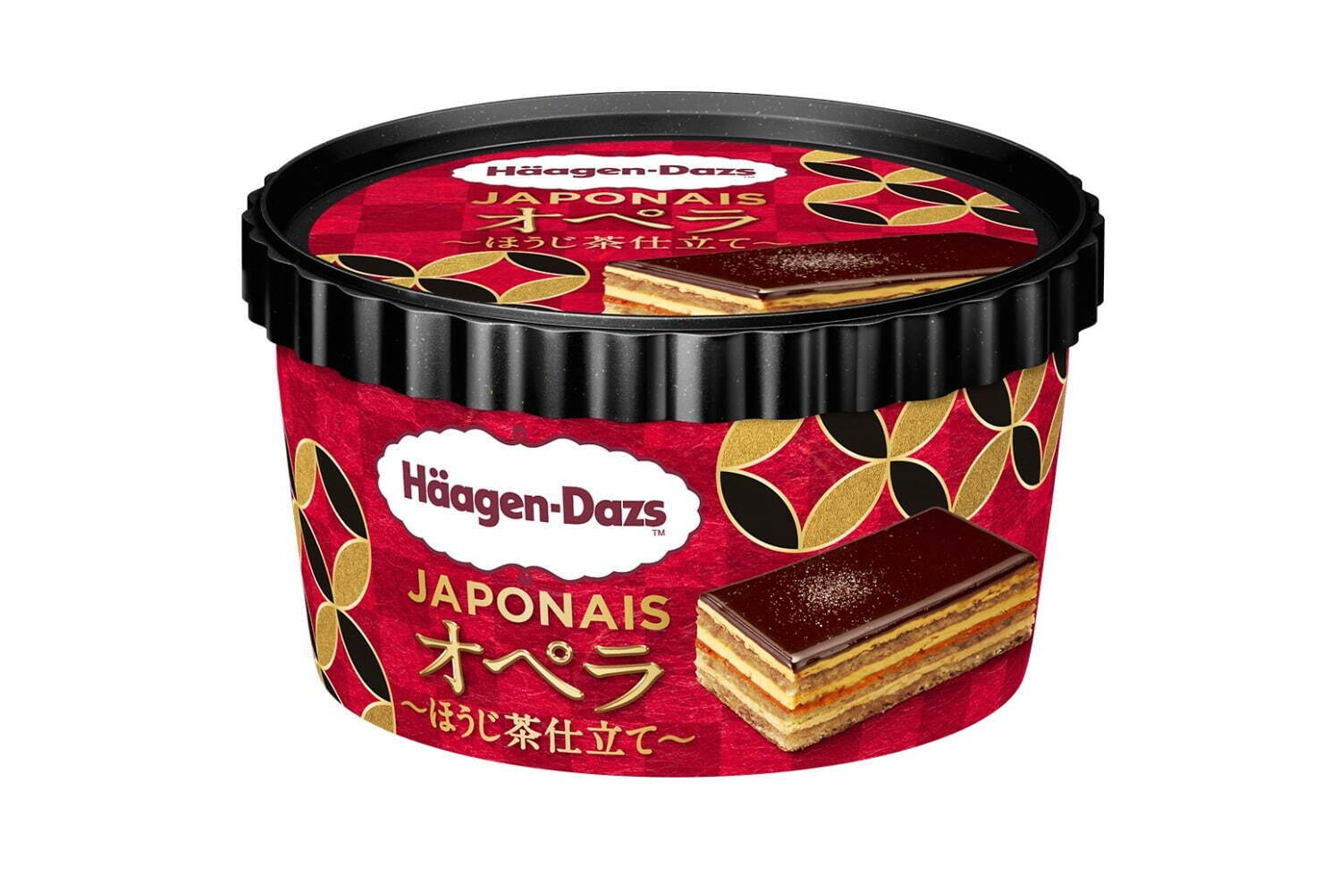 「ジャポネ オペラ～ほうじ茶仕立て～」381円(希望小売価格)