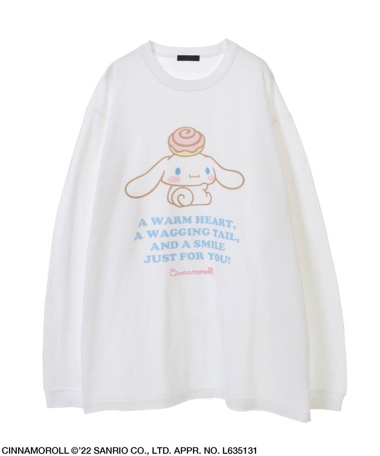 CINNAMOROLL L/S TEE 8,800円