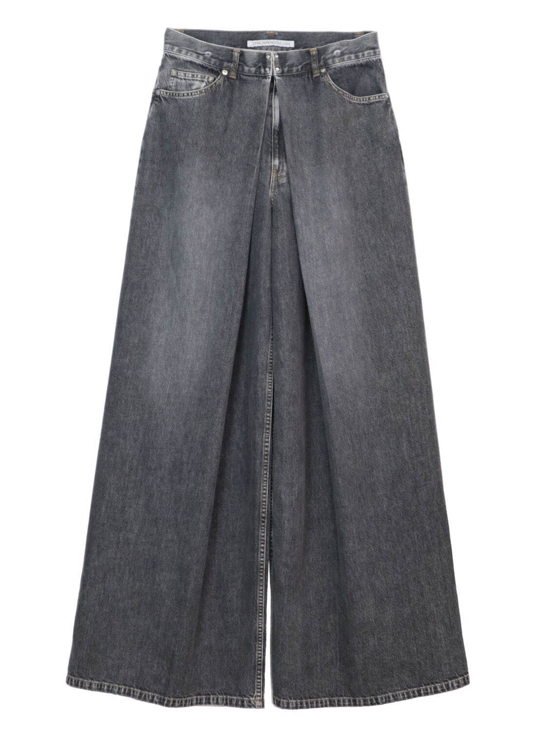 WASHED DENIM SUPER WIDE PANTS (メンズ) 57,200円