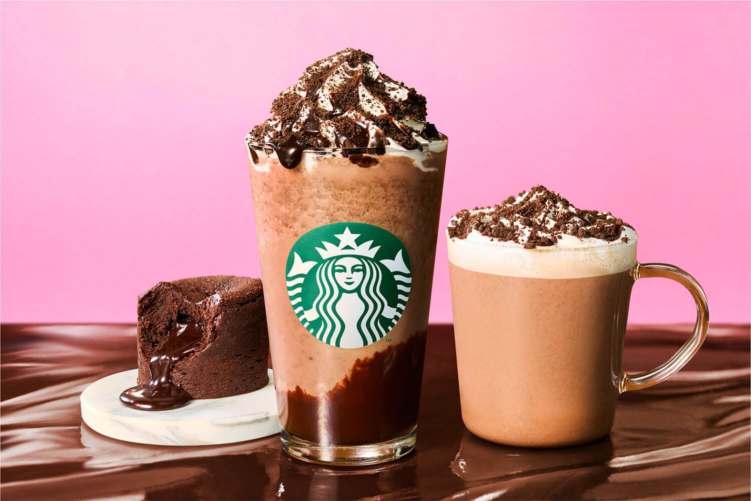 スターバックス(Starbucks Coffee) フォンダン ショコラ フラペチーノ｜写真3