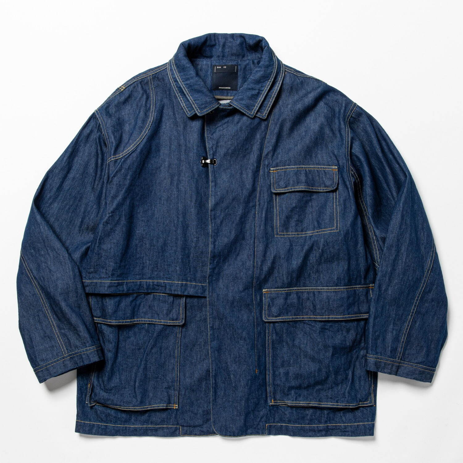 Denim Double Collar JKT 66,000円
カラー インディゴ