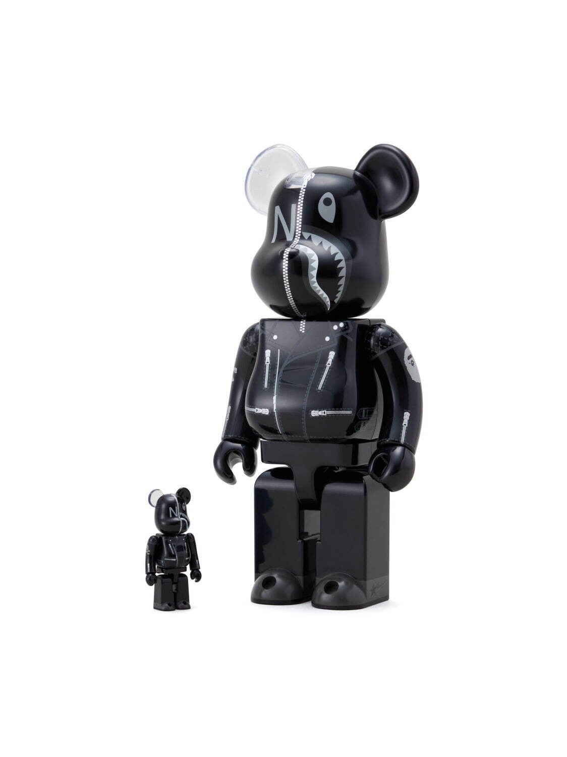 BAPE NBHD SHARK BE@RBRICK 100% & 400% SET 16,500円