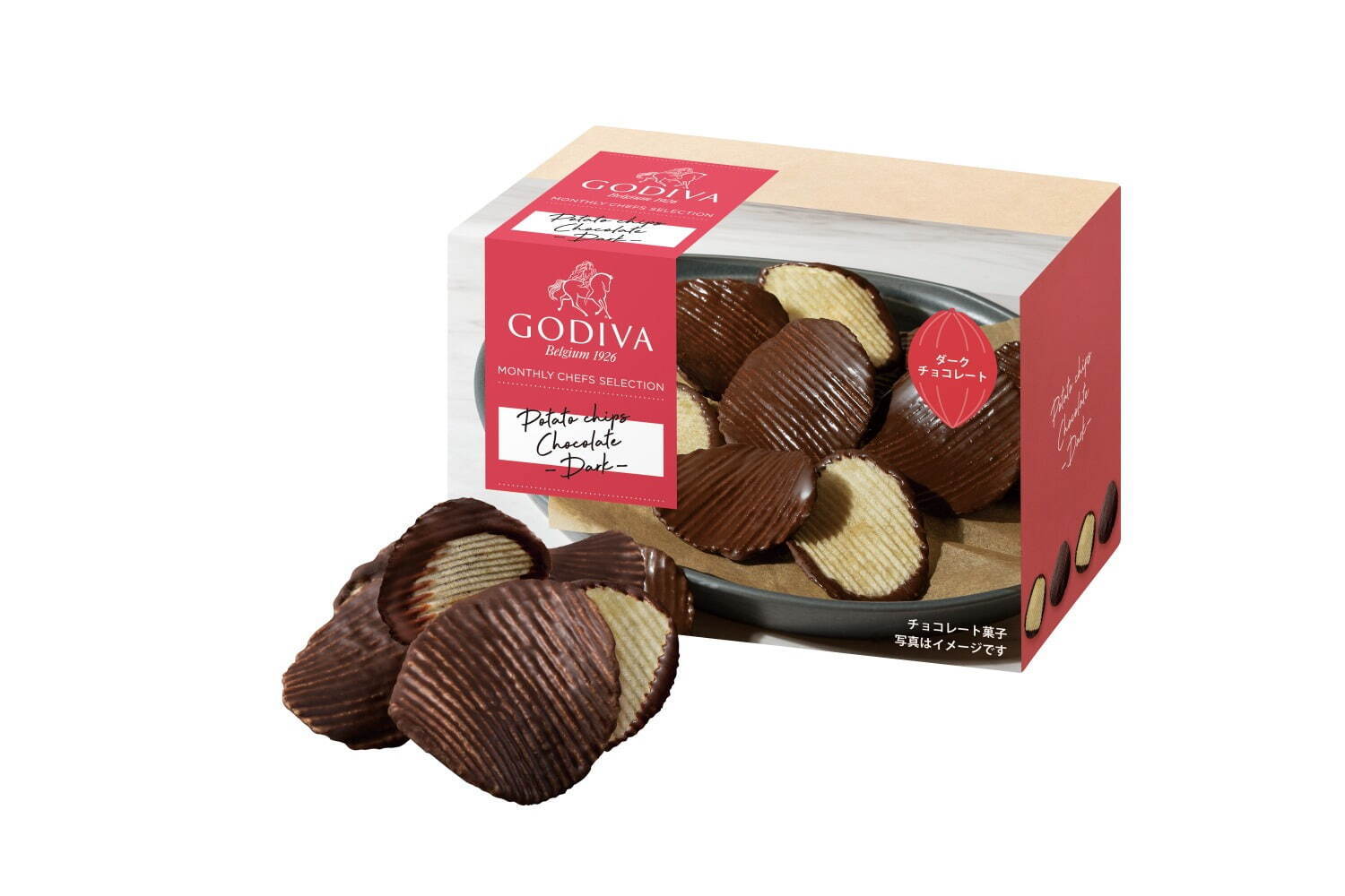 ゴディバ(GODIVA) ポテトチップス チョコレート｜写真4