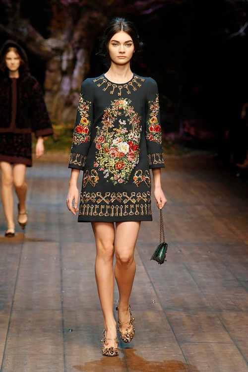 ドルチェ＆ガッバーナ(DOLCE&GABBANA) 2014-15年秋冬ウィメンズコレクション  - 写真23