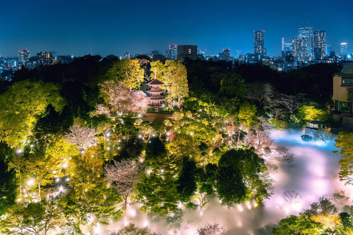 「雲の中の夜桜イブニングハイティー」ホテル椿山荘東京で、桜色パンケーキや肉厚ローストビーフ｜写真11