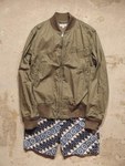 Engineered Garments "Long Beach Short-Batik Diagonal St." 3