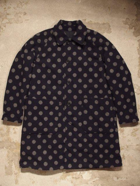 FWK by EG "Reversible Coat-Polka Dot Jacquard/Nyco Ripstop" - 画像2枚目