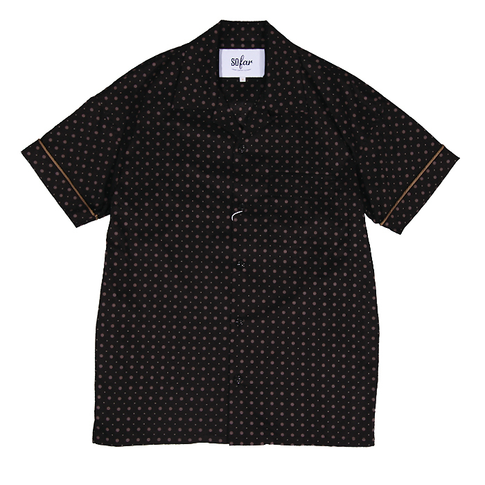 So far / Bowling Shirt　Black (Men) 1