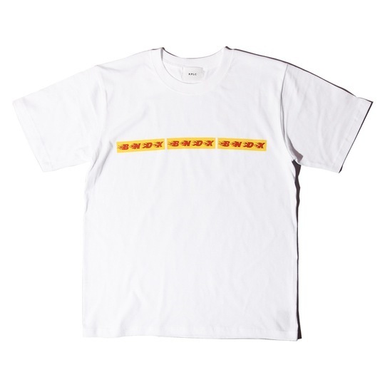 RPLC / BNDX BOX LOGO TEE WHITE 1