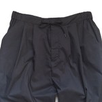 so far / Wide TwoTack Pants Black 3