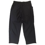 so far / Wide TwoTack Pants Black 2