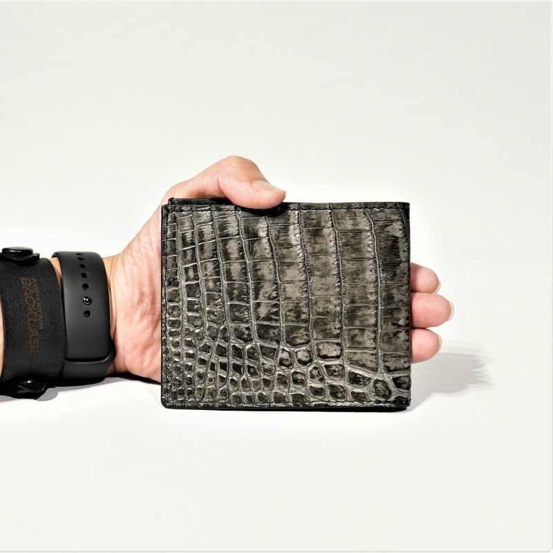 CROCODILE 2FOLD WALLET - 画像2枚目