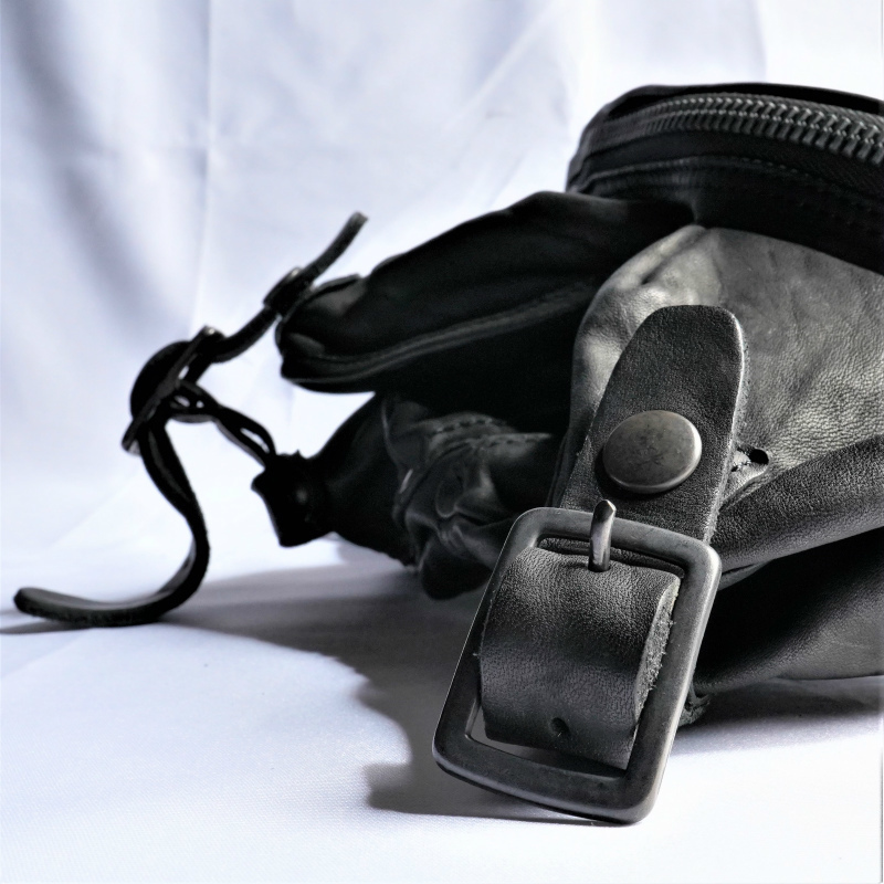 DOUBLE SHOULDER GARMENT-DYED 3PIN-BELT SHOULDER BAG - 画像3枚目