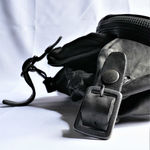 DOUBLE SHOULDER GARMENT-DYED 3PIN-BELT SHOULDER BAG 3