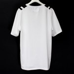 NECK LACE T-SHIRTS / 99 BLACK 2