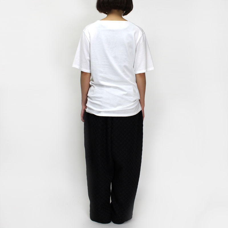 BORDER LACE T-SHIRTS / 11 WHITE - 画像5枚目