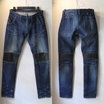 NICK NEEDLES "SKINNY DENIM" BLUE&BLACK 3