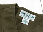 SASSAFRAS(ササフラス) B.S.GARDENIA HALF CHINO / OLIVE 4