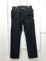 SASSAFRAS FALL LEAF SPRAYER PANTS 13.5oz DENIM / INDIGO 1