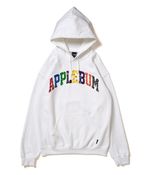 APPLEBUM Bandanna Logo Sweat Parka [White] 1