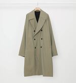 MARKAWARE (マーカウェア)｜TRENCH COAT KHAKI -ORGANIC WOOL SURVIVAL CLOTH- 1