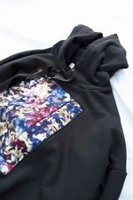 Concealed zip hooded sweatshirt 4