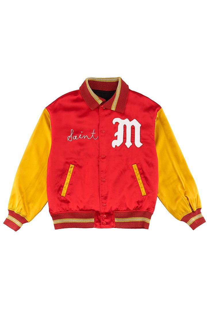 VARSITY JACKET/SAINT 1