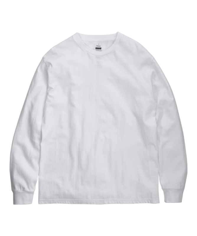 Graphpaper L/S Crew Neck Tee(GU201-70200B)WHITE入荷！ 1