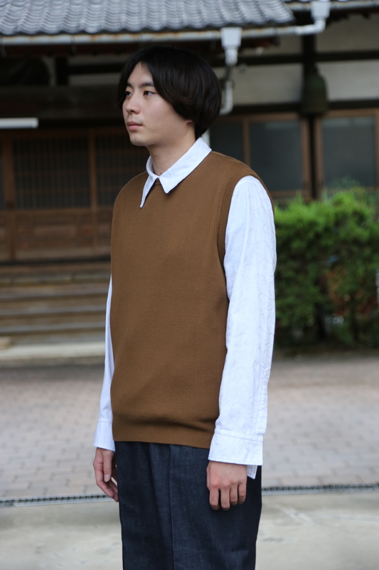 Graphpaper High Density Knit Vest入荷！ - 画像2枚目