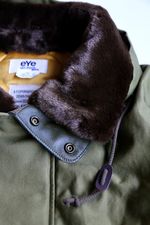 eYe JUNYA WATANABE CDG MAN綿バックサテンミリタリーブルゾン発売 5