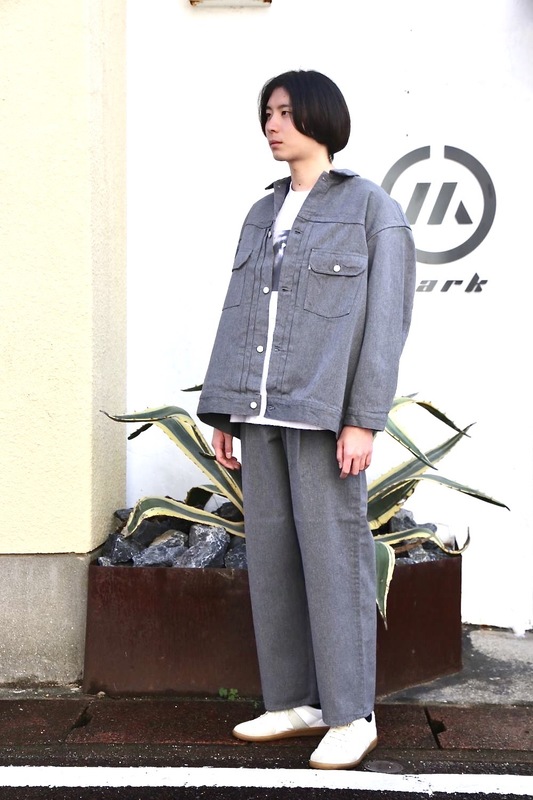 Graphpaper Colorfast Denim Blouson"GRAY"再販 - 画像3枚目