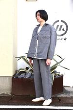 Graphpaper Colorfast Denim Blouson"GRAY"再販 3