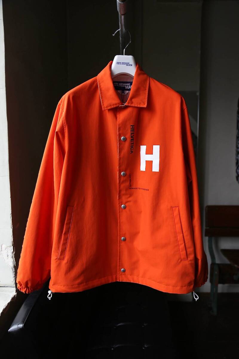 JUNYA WATANABE COMME des GARCONS MAN Helveticaリバーシブルコーチジャケット(WG-J001-051)ORANGE発売 - 画像2枚目