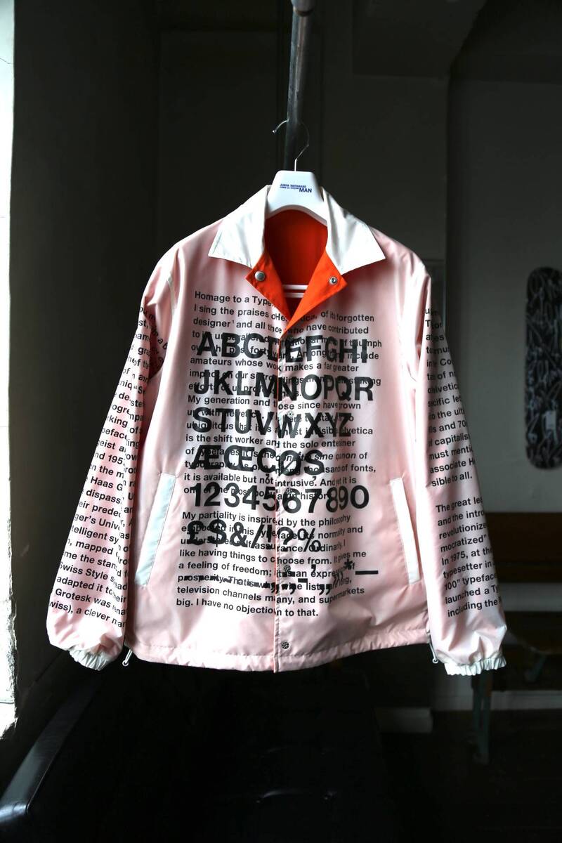 JUNYA WATANABE COMME des GARCONS MAN Helveticaリバーシブルコーチジャケット(WG-J001-051)ORANGE発売 - 画像3枚目