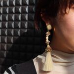 FUMIE TANAKA / FT horse ball earring 1