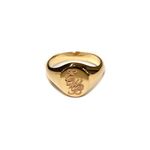 ERNEST W. BAKER / GOLD EWB RING 1