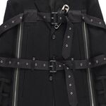 TAKAHIROMIYASHITATheSoloist. music staff strapped notched lapel jacket. 4