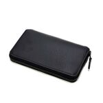 foot the coacher middle zip wallet -black 1