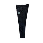 TODAY edition embroidery black pants 3