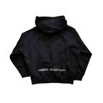 DRESSSEN Hooded Sweat Shirt "THAT`S THE POWER OF MUSIC" -black 2