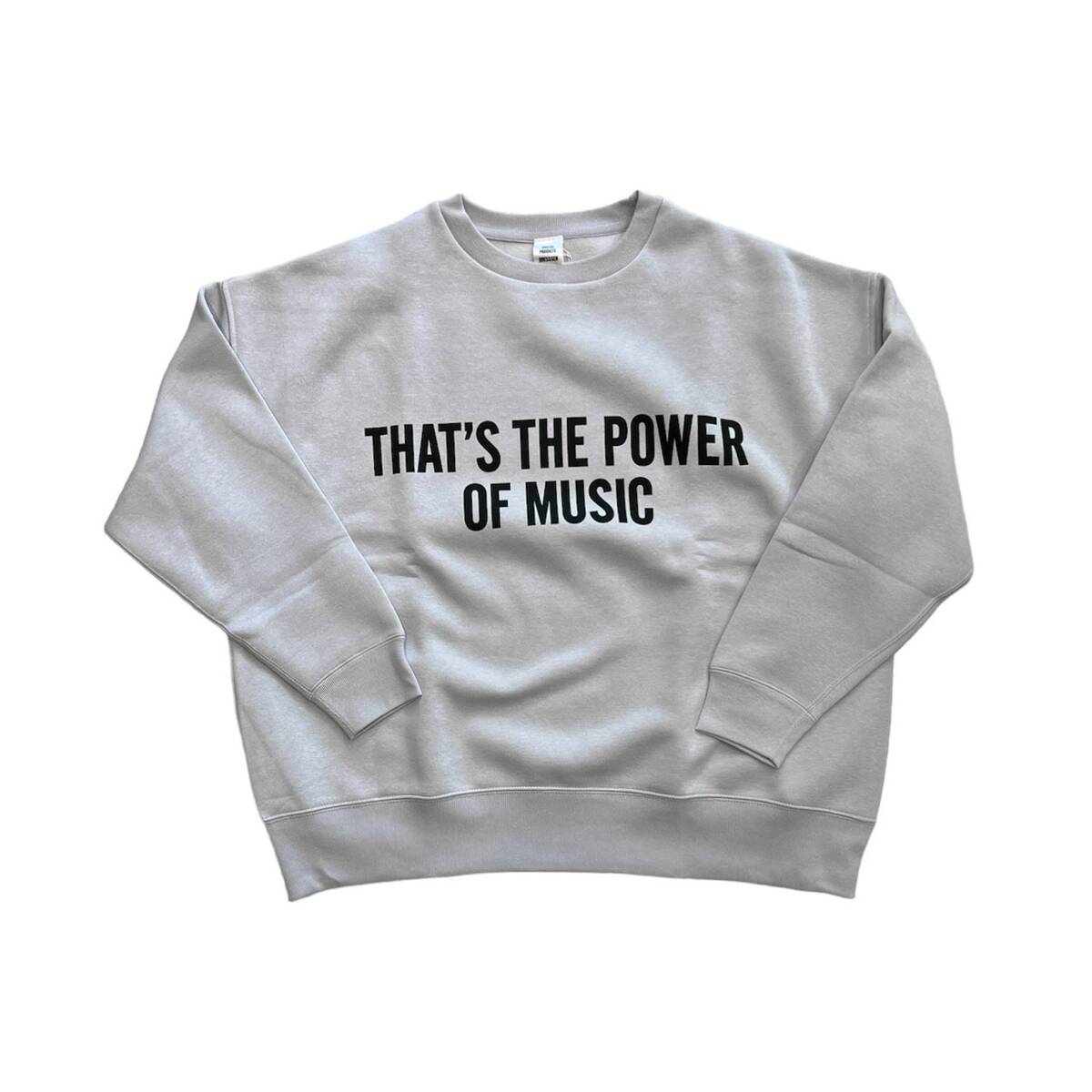 DRESSSEN Sweat Shirt "THAT'S THE POWER OF MUSIC" -forest purple 1