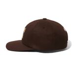 CITY COUNTRY CITY Embroidered Logo Cotton Cap souund city country city -brown 3