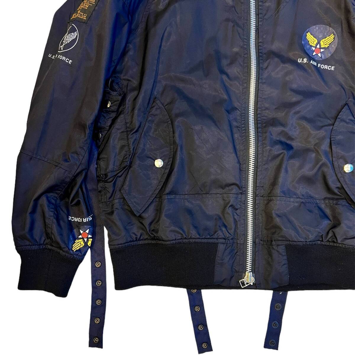 OLDPARK flight jacket E-1 vest -XL - 画像3枚目