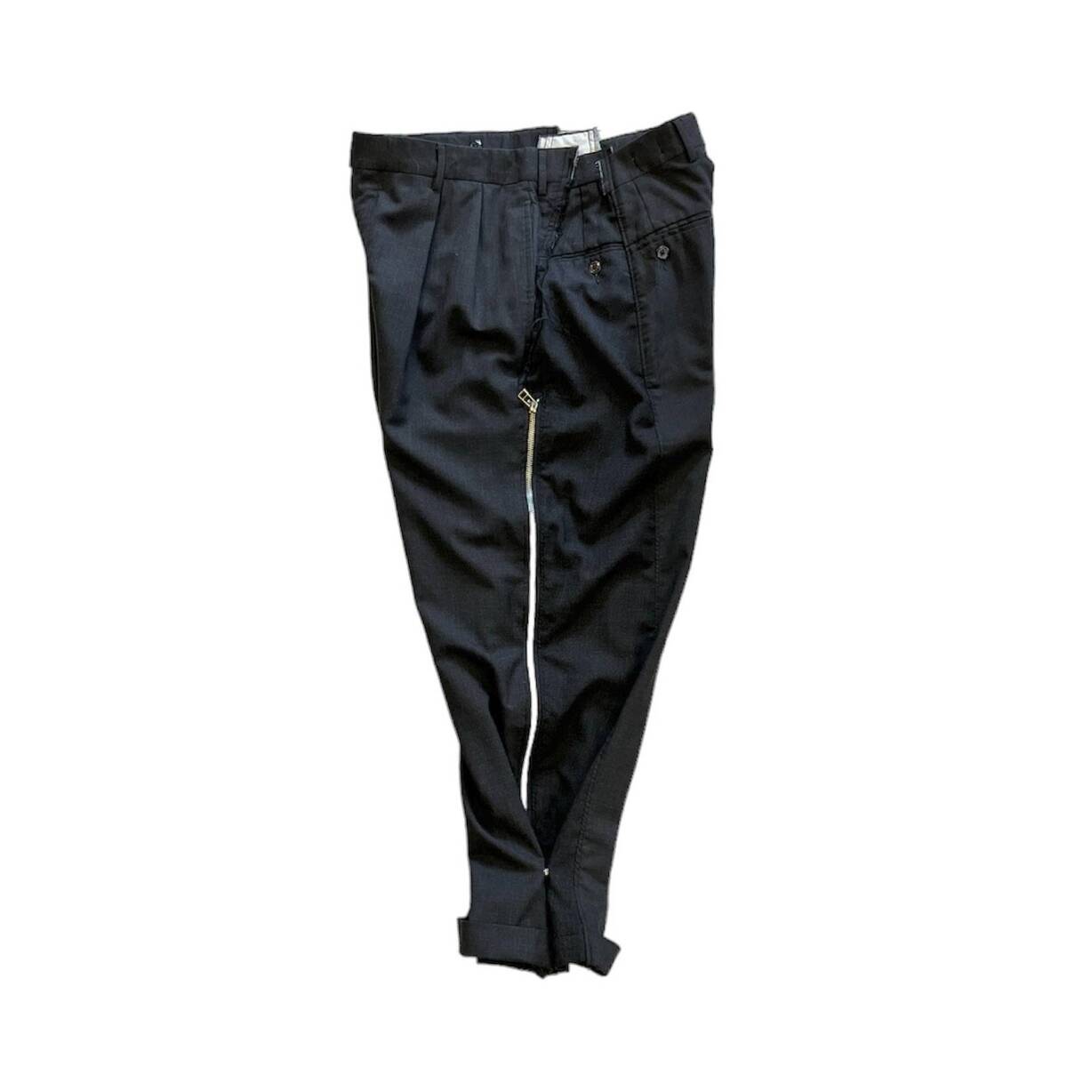 OLDPARK zip baggy pants slacks -S - 画像4枚目