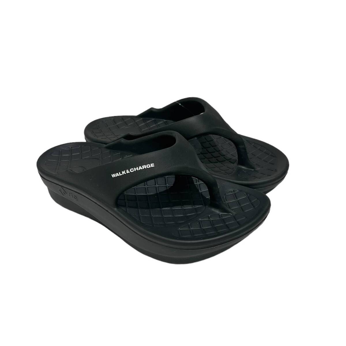 rig footwear flipflop 2.0 recovery sandals -black 1