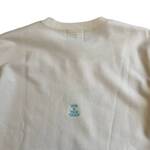 TODAY edition "YOKO" cut off sweat shirt -off white 4