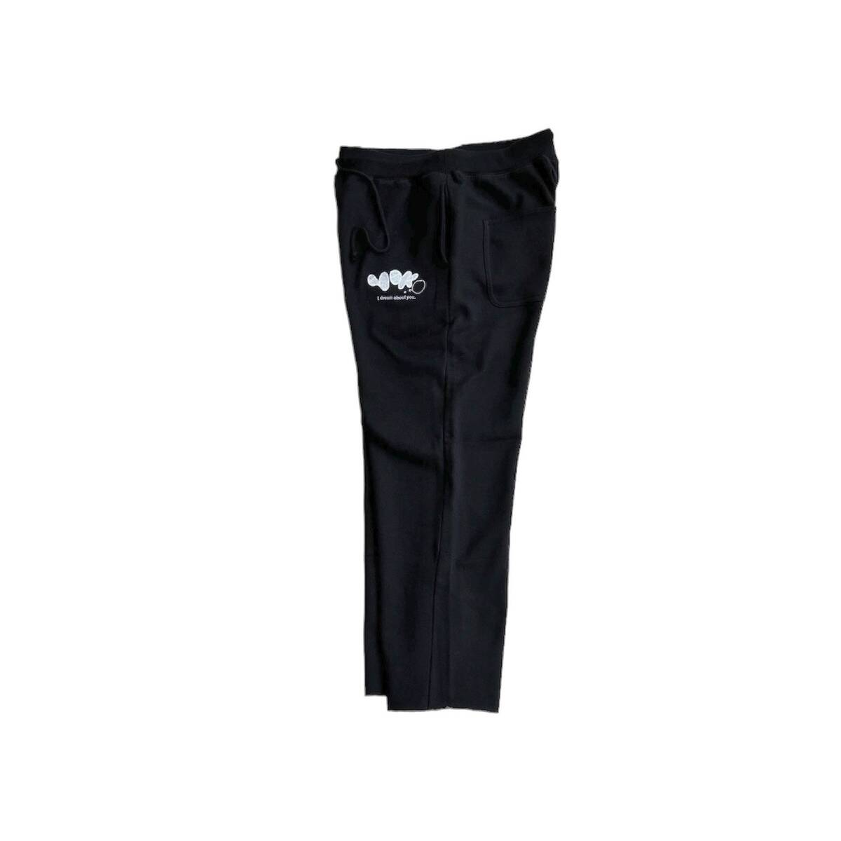 TODAY edition "YOKO" sweat pants -black 1